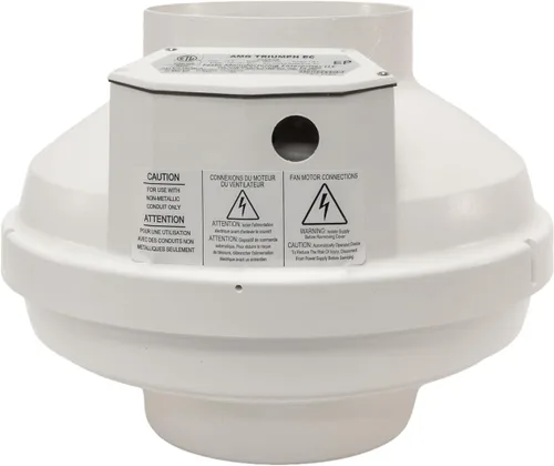 Miniatura 9 de Festa AMG Eagle Extreme EC Ventilador de Radón - Ventilador Silencioso y Eficiente Energéticamente de 304 CFM Sistema de Mitigación de Radón
