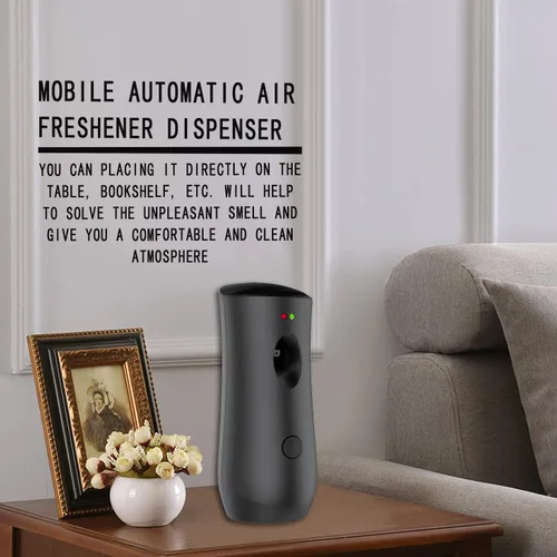 Miniatura 2 de Dispensador automático de ambientador, dispensador de ambientador montado en la pared/de pie, la máquina de fragancia en aerosol es adecuada