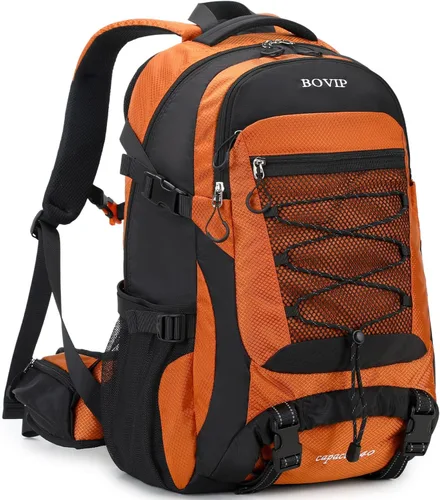 Mochila BOVIP de 40L para senderismo, impermeable, ligera, mochila de día, mochila de viaje, deportes, camping, para hombres y mujeres