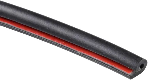Miniatura 2 de ESUPPORT - Protector para puerta de auto, forma de U, 16 ft, goma protectora de bordes, contra rayones