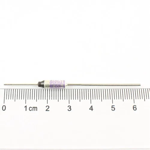 Miniatura 2 de Fusible Térmico SF152L 157C 157 Celsius Grado TF Cutoff 15A 250V SF Temperatura Axial Lead Links