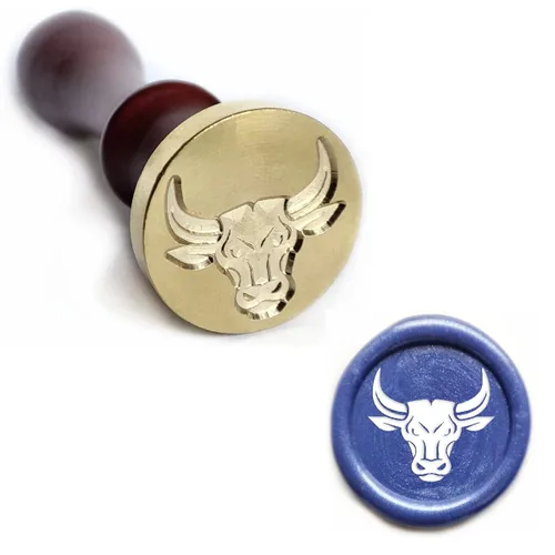 Miniatura 13 de Sellos de cera de sellado de patrones de animales, sellos de cobre y empuñadura de madera, kit de sellos de cera para sobres de tarjetas, embalaje