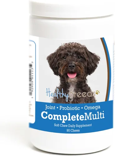 Miniatura 280 de Healthy Breeds Pug todo en uno multivitamínico suave masticable 60
