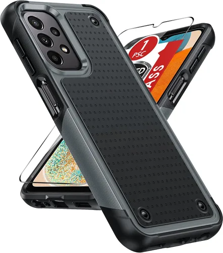 Miniatura 10 de LeYi Funda para Galaxy S21 FE-5G: Funda Samsung S21 FE con protector de pantalla, doble capa protectora de policarbonato duro y TPU suave Android