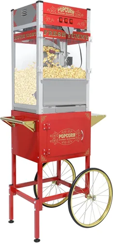 Miniatura 22 de Máquina comercial de palomitas de maíz de 12 onzas con luz de calentamiento, hace 60 tazas, máquina de acero inoxidable estilo teatro con vidrio