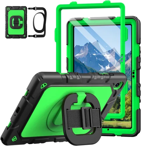 Miniatura 12 de Grifobes Fundas para Samsung Galaxy Tab A11 Plus 2025 / A9 Plus de 11 pulgadas 2023, a prueba de golpes, con protector de pantalla, soporte