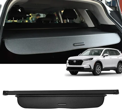 Miniatura 8 de GZSH Funda de Carga para Honda CRV 2023 2024 2025 con Aleta Extra Honda CRV Funda de Carga de Textura de Fibra de Carbono Compatible con Honda CRV