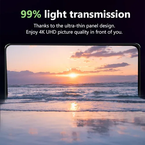 Miniatura 7 de Protector de pantalla para Lenovo Tab idea Pro Gen 2 (2026) de 13 pulgadas, dureza 9H, antiarañazos, vidrio templado, compatible con fundas