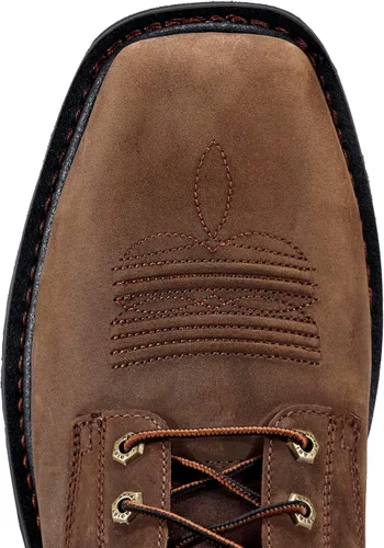 Miniatura 4 de Ariat Botas de trabajo Cascade de 8 pulgadas de ancho con punta cuadrada para hombre