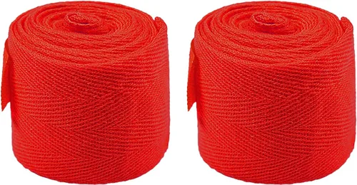 Miniatura 10 de 2 piezas de boxeo vendaje elástico de compresión para muñeca, guantes interiores de entrenamiento para artes marciales, kickboxing, muay thai