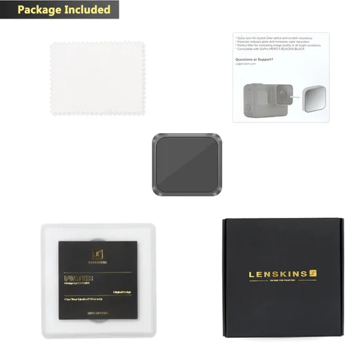 Miniatura 8 de MRC ND4 - Filtro para GoPro Hero 5 6 7 Negro, AGC Optics Glass, 30 capas de revestimiento multiresistente, filtros de densidad neutra