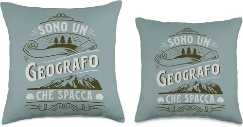 Miniatura 3 de Un Geografo Che Spacca Uomo Idee Regalo Geografia Throw Pillow