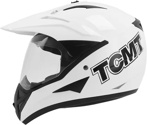Miniatura 20 de TCT-MOTORPARTS - Casco de motocicleta con tapa abatible, de cara completa, certificado por el DOT, diseño de mariposa rosa y negro, casco deportivo