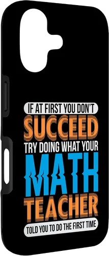 Miniatura 3 de Math Humor Do What Your Math Teacher Says Math Teacher Case for iPhone 17