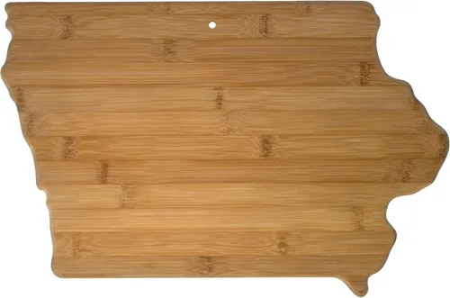 Miniatura 36 de Tabla para cortar y servir modelo Alabama de Totally Bamboo, de bambú 100%, para cocina y entretenimiento, Alabama, Marrón