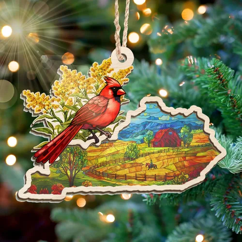 Miniatura 18 de FLAGWIX Regalos de Navidad de Puerto Rico para mujeres y hombres, adornos de madera 2025 para decoración de árboles, adorno de Navidad de Puerto