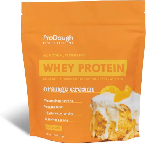 Miniatura 14 de ProDough Proteína en polvo de aislado de suero hidrolizado gourmet para mezcla de batidos - Mezcla de enzimas de fácil digestión, 25 g de proteína