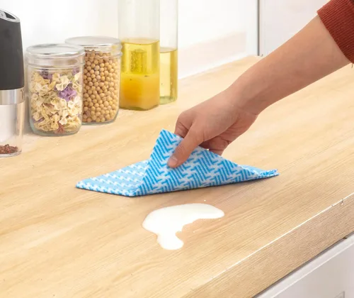 Miniatura 7 de Handi Wipes - Paños reutilizables, desechables, toallas de limpieza secas, toallitas de cocina reutilizables, paños de secado rápido, multiusos