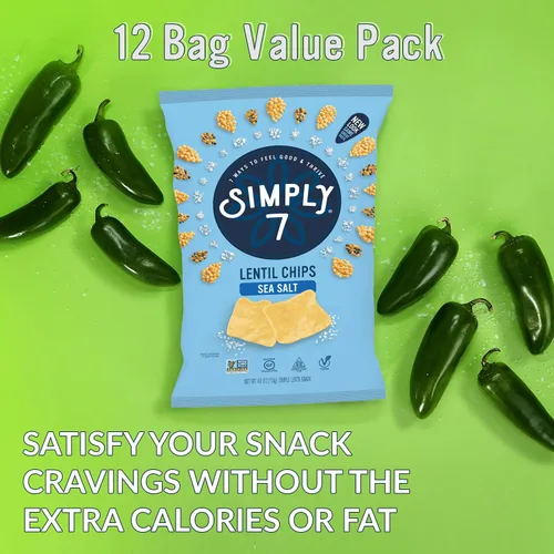 Miniatura 5 de Simply 7 - Botana de chips de lentejas