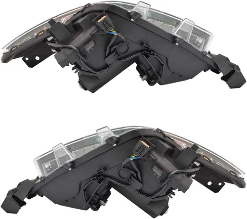 Miniatura 4 de RAREELECTRICAL Nuevo par de faros halógenos compatibles con Mazda 3 Sport Gs Gx Hatchback 4 puertas 2.0L 2017 2018 por número de pieza Ma2502149
