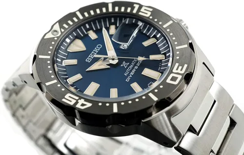 Miniatura 3 de SEIKO Prospex SRPD25K1 - Reloj automático con esfera azul de 6562ft Plateado Buceador