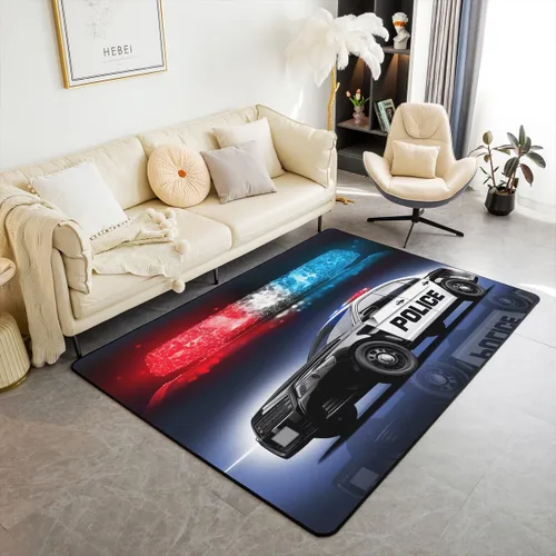 Miniatura 9 de Erosebridal Alfombra de área con tema Groovy de los 70 para sala de estar y dormitorio, alfombra retro con símbolo de paz antideslizante, alfombra