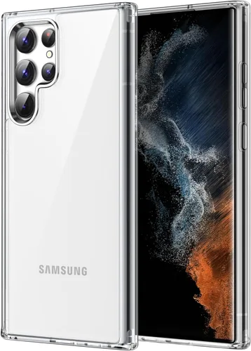 Miniatura 7 de JETech Funda para Samsung Galaxy S22 Ultra 5G de 6.8 pulgadas, no amarillenta a prueba de golpes, funda protectora para teléfono, parte trasera