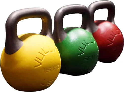 Miniatura 8 de Vulcan Competition Kettlebell – Ergonomic Steel Design with 35mm Wide Grip Handle Ideal for Strength Training and Workouts Suitable for All Hand