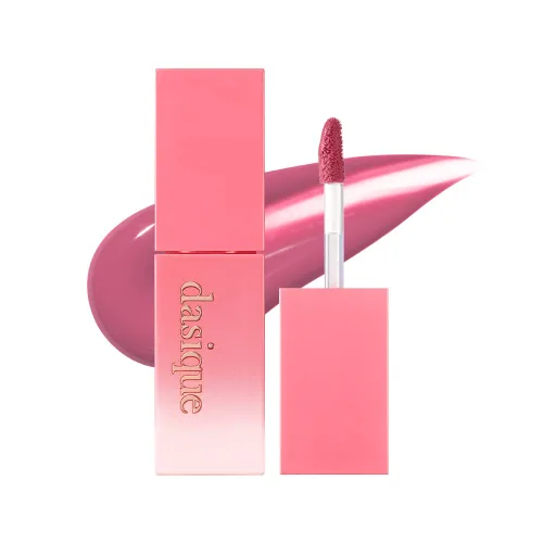 Miniatura 21 de dasique Tinte húmedo jugoso (#Berry Mochi) 0.12 onzas Aplicación ligera con humedad Tinte labial brillante de larga duración, no pegajoso