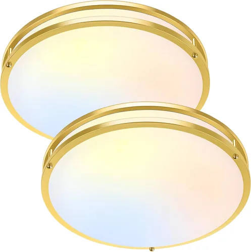 Miniatura 12 de Lámpara de techo empotrada negra, 30 W, 4000 lm, 5CCT, regulable, accesorio de lámpara de techo LED, 2700 K/3000 K/4000 K/5000 K/6500 K, ajustable