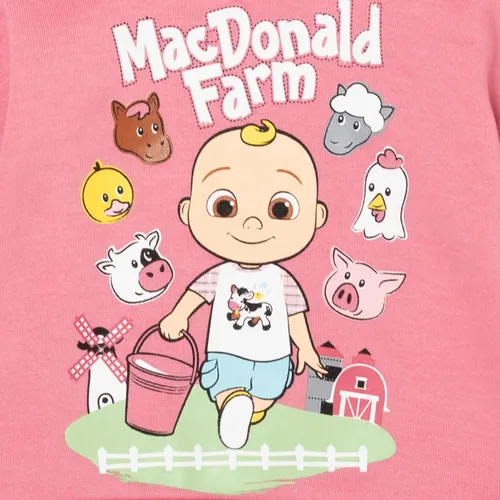Miniatura 5 de CoComelon JJ - Conjunto de sudadera con capucha y pantalones de forro polar para niños pequeños