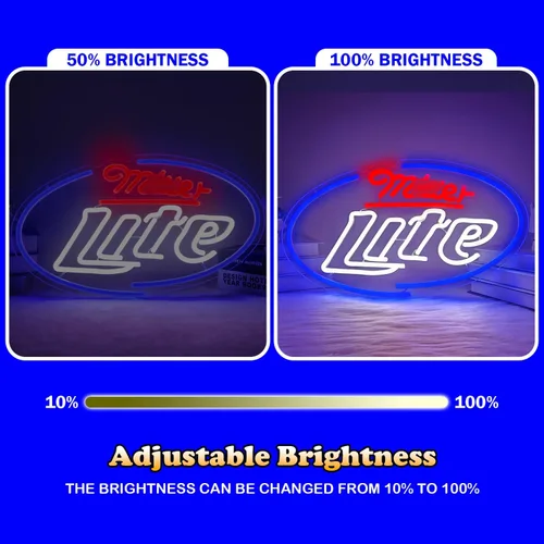 Miniatura 4 de Letrero de neón de cerveza, luces de neón de cerveza, letreros LED para pared, para hombre, cueva, pub, hogar, fiesta, dormitorio, barra de neón