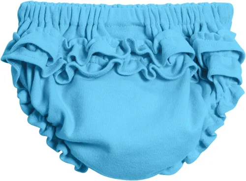 Miniatura 13 de City Threads Ruffle Diaper Cover for Baby Girls Soft Cotton, Made in USA Baby Girl Bloomers, Wear Over Disposable and Cloth