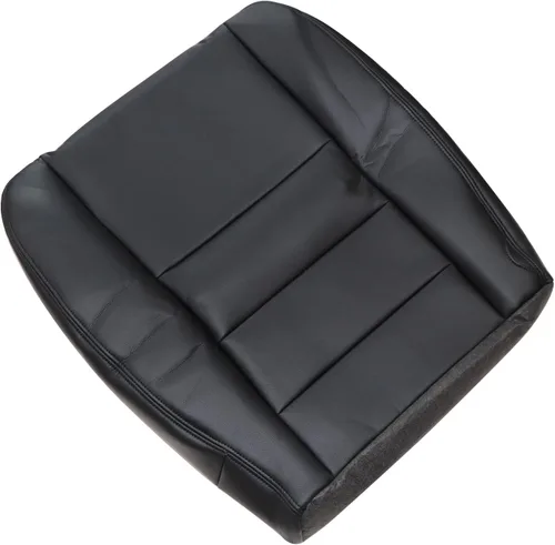 Miniatura 5 de SecosAutoparts Funda de cuero de repuesto para asiento delantero del lado del conductor, color negro, compatible con Ford F-250 F-350 F-450 F-550