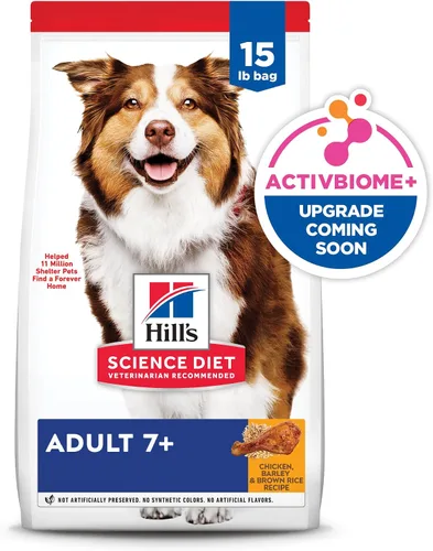 Miniatura 14 de Hill's Science Diet Comida seca para perros adultos mayores de 7 años, Nutrición premium para adultos mayores de 7 años, comida seca de pollo, arroz