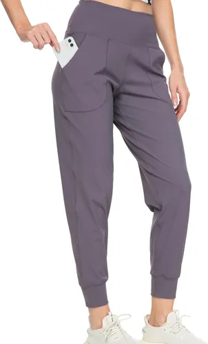 Miniatura 173 de Kcutteyg - Pantalones deportivos con bolsillos para mujer, diseño suave, ligero y de secado rápido, para entrenamiento, gimnasia, yoga y correr