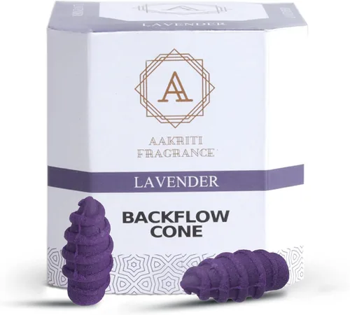 Miniatura 12 de Conos de cascada de incienso natural de flujo de retorno, forma única para incienso de reflujo, para oración, meditación, relajación (25 piezas)