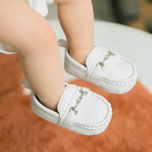 Miniatura 2 de Aploxphy Mocasines clásicos para bebés, niñas y niños, zapatos de vestir Oxford para bebés y niñas, zapatos de vestir para precaminantes, mocasines