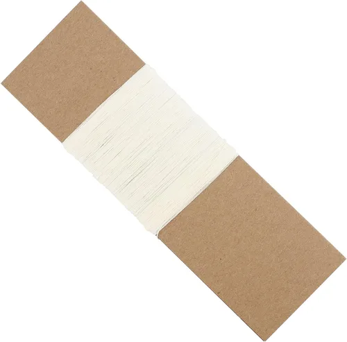 Miniatura 2 de Books by Hand Hilo de lino, calidad de archivo natural sin blanquear y sin encerar, calibre 35/3 de 50 yardas, ideal para encuadernar y coser firmas