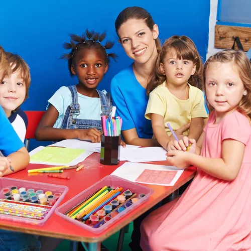Miniatura 6 de Maitys 24 bandejas de arte de plástico para actividades para niños, organizador apilable de almacenamiento poco profundo para manualidades, libros