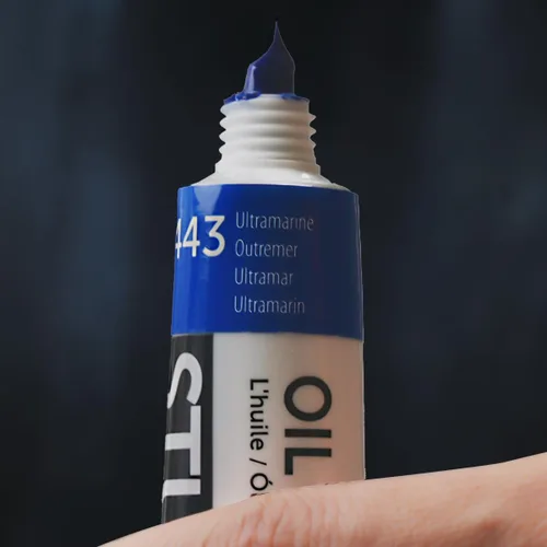 Miniatura 9 de AUREUO - Juego de pintura al óleo, tubos de 12 x 0.4 fl oz/0.4 onzas líquidas, pinturas a base de aceite no tóxicas para pintura en lienzo