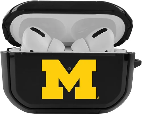 Miniatura 21 de Funda negra duradera para Apple AirPods Pro (1ª/2ª generación) con mosquetón - Alabama Crimson Tide