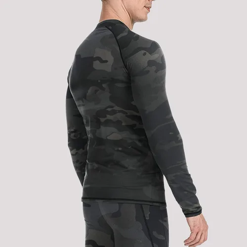 Miniatura 2 de MEETYOO Ropa interior térmica para hombre conjunto de capa base de pantalones largos de invierno para esquí y correr