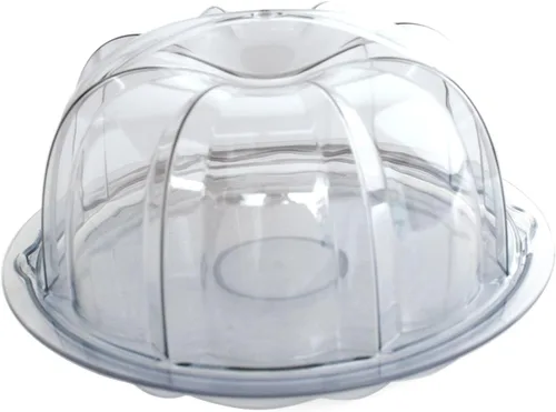 Nordic Ware Porta pasteles, paquete de lujo, transparente