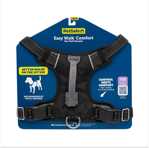 Miniatura 14 de PetSafe Easy Walk Comfort Arnés para Perro Anti-tirones - Mejor Arnés de Entrenamiento para Caminar - Diseño Acolchado de Cuerpo Completo - Tela