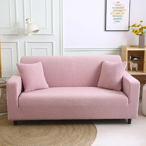 Miniatura 9 de Funda elástica para sillón, funda de sillón gruesa y elástica de tela jacquard, protector de muebles de color sólido, funda de sofá para niños