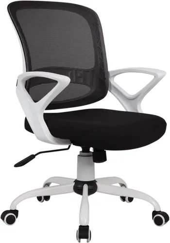 Gaming Chair, Ergonomic Desk Chair Ergonomic Office Chair Desk Chair for Home Office Work Chair Mid-Back Mesh Chair, Height Adjustable Swivel and