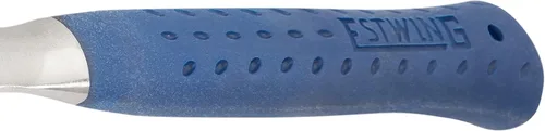 Miniatura 4 de ESTWING Martillo de Encofrado - 28 oz Mango Largo Garra Recta de Desgarre con Cara Fresada y Agarre de Reducción de Impactos - E3-28SM, Azul