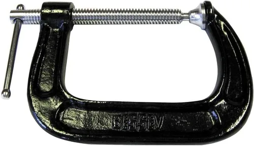 BESSEY CM50 forjada en caída, abrazadera en C, 5 pulgadas, negro