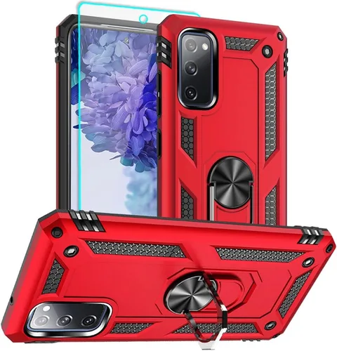 Miniatura 8 de Funda de Teléfono Compatible para Galaxy S20 FE con Protector de Pantalla HD, [Grado Militar Probada en Caídas de 16 pies] Funda de Teléfono Funda